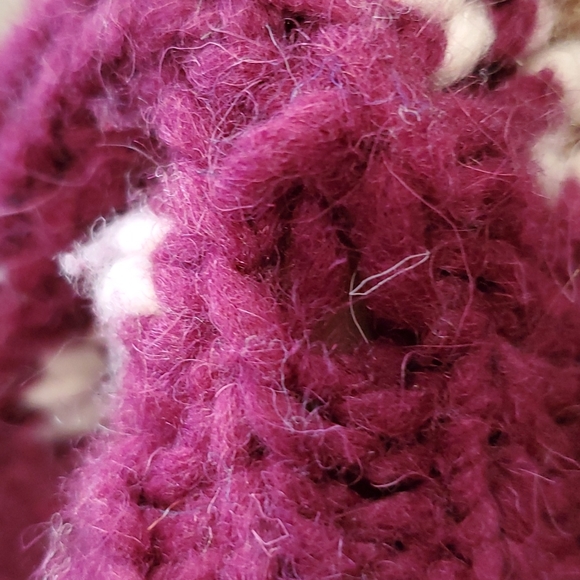 Native American hand made knit sweater size L - Picture 13 of 13